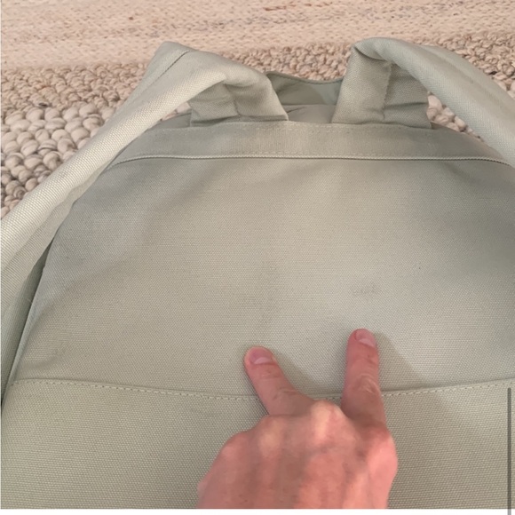 BEIS - BEIS The Backpack in MATCHA - Picture 4 of 8